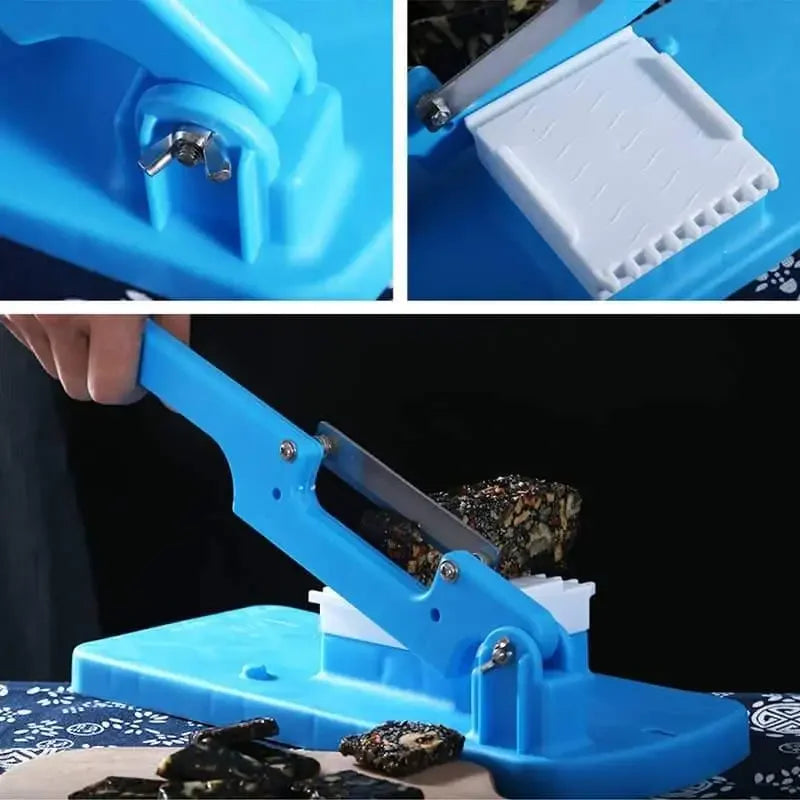 Kitchen Tool Meat Slicing Machine Portable Table Slicers Adjustable Manual Fruit Vegetable Grater Beef Mutton Roll Slicer Peeler