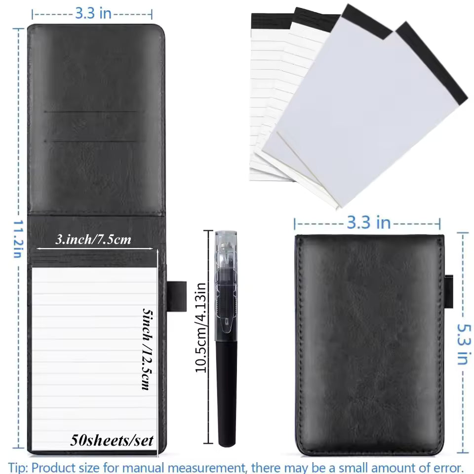 NOTEBOOK MEMO PADS AND PENS