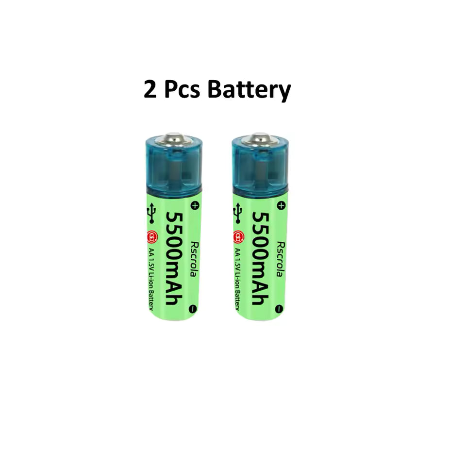 6 Universal AA Rechargeable Battery Durable 5500mAh Li-ion Battery (Copy)