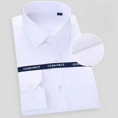 New Men's Fashion Pure Cotton Business Dress Shirts For Man